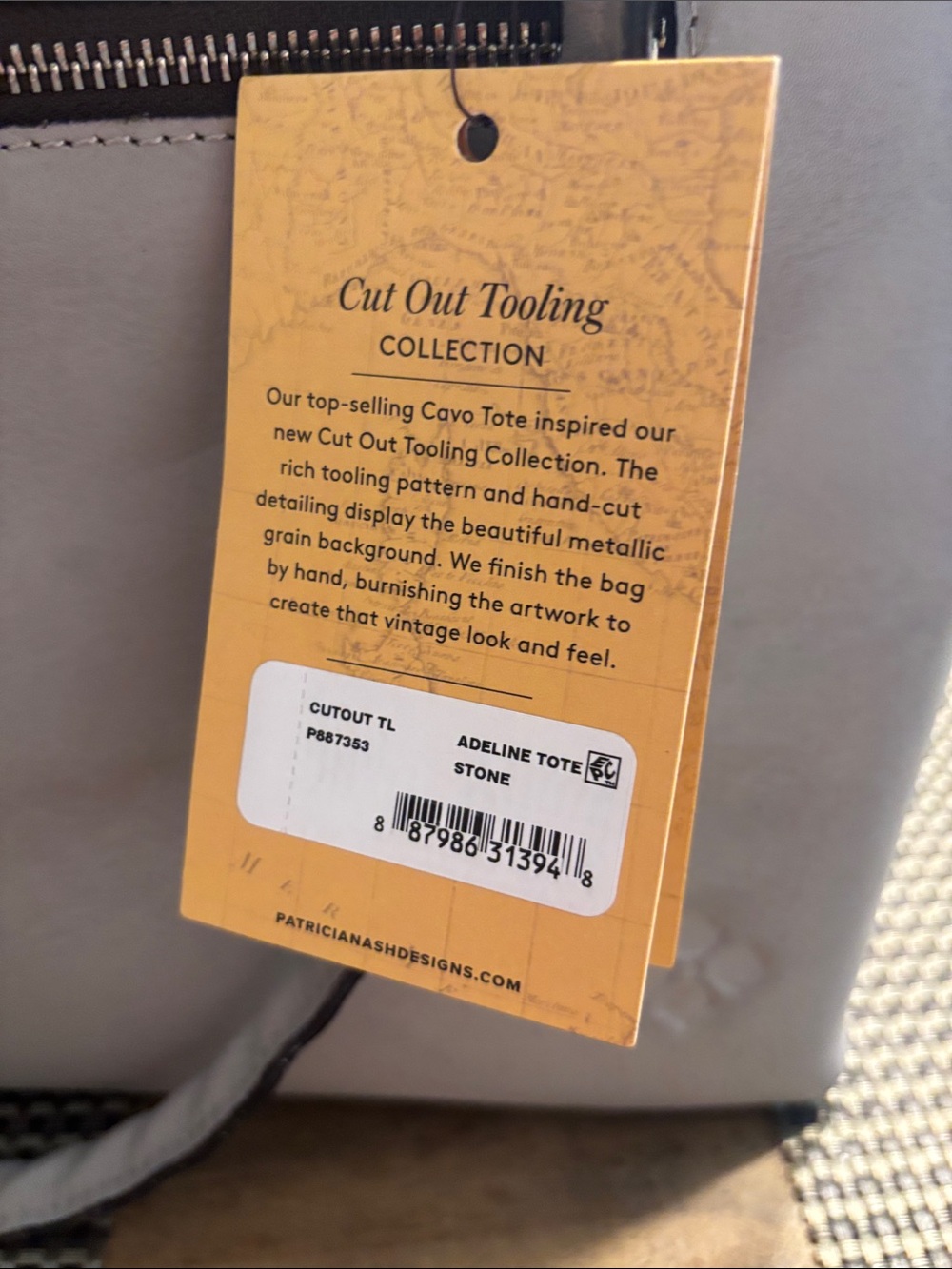 NWT Patricia Nash Adeline Tote - Picture 5 of 5